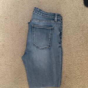 Pistols Frayed hem ankle Denim Blue Jeans